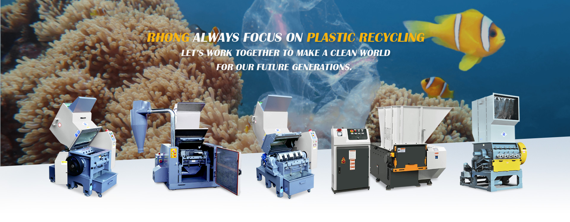 All-In-One Shredder & Granulator Machine - Plastic Recycling Machines